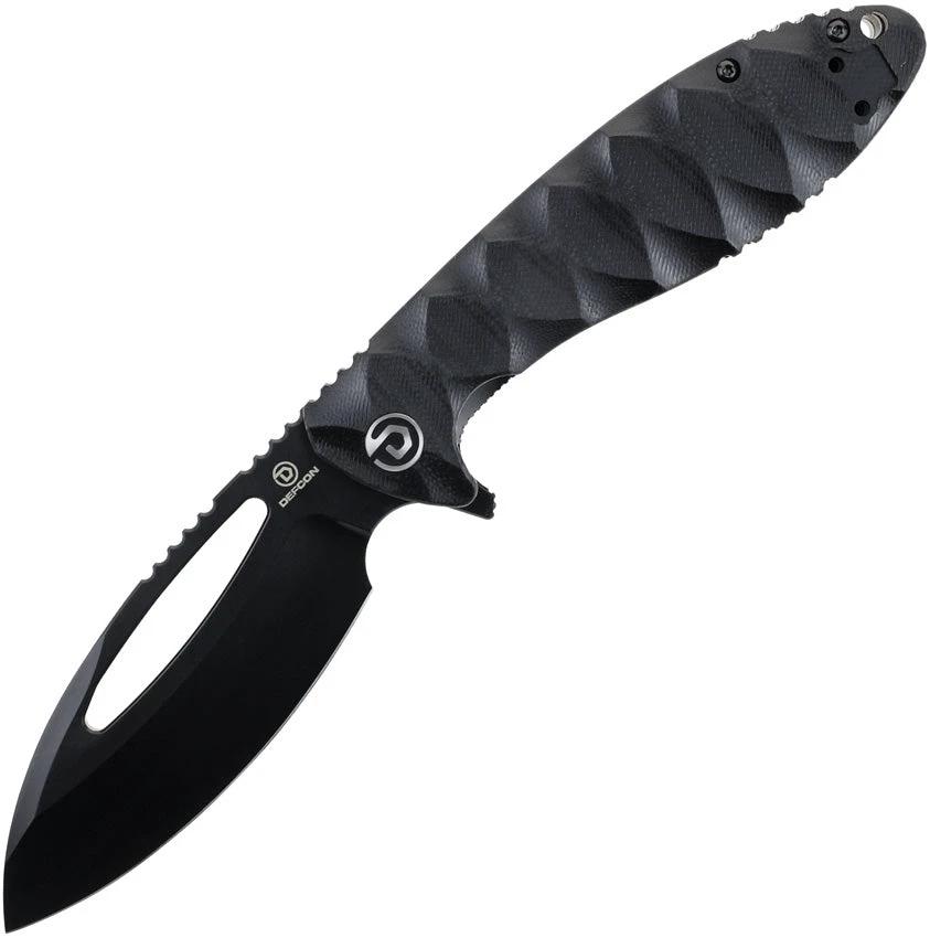 Defcon Tactical Linerlock Black TD009FBK by Defcon