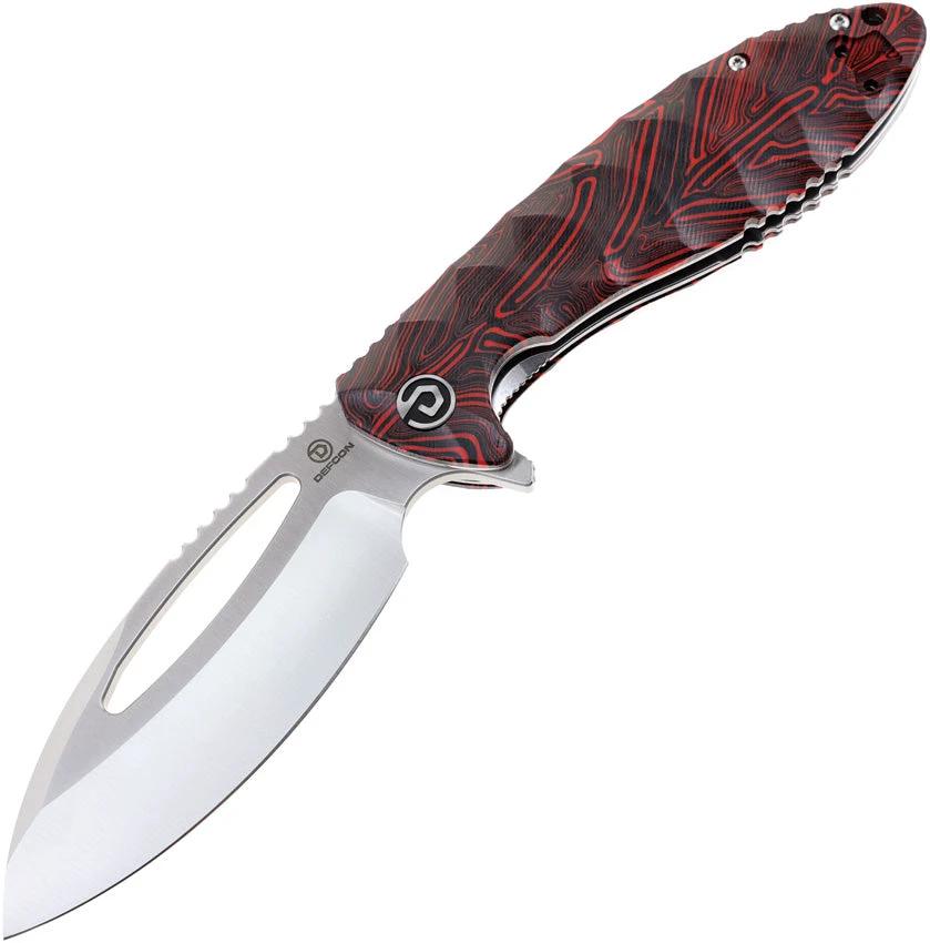 Defcon Tactical Linerlock Red TD009FRD by Defcon