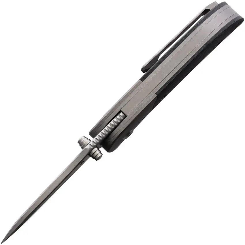 Terrain 365 P38-AT Linerlock 101012 - Rustproof Terravantium Blade With Glow In The Dark Thumb Studs by Terrain 365