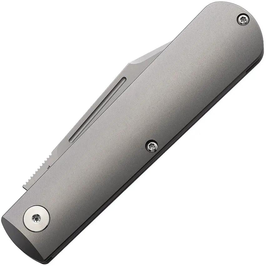 Terrain 365 Caiman Folder Ti - 4 Inch Closed 3 Inch Satin Terravantium Blade Titanium Handle by Terrain 365
