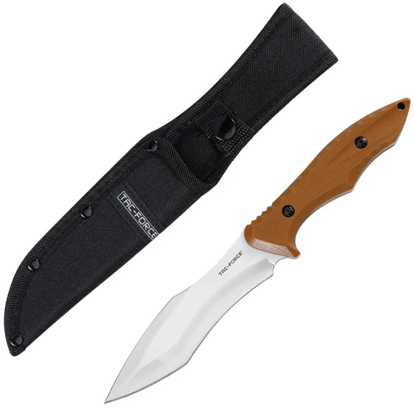 Tac Force Fixed Blade Brown TF-FIX120BN by Tac Force