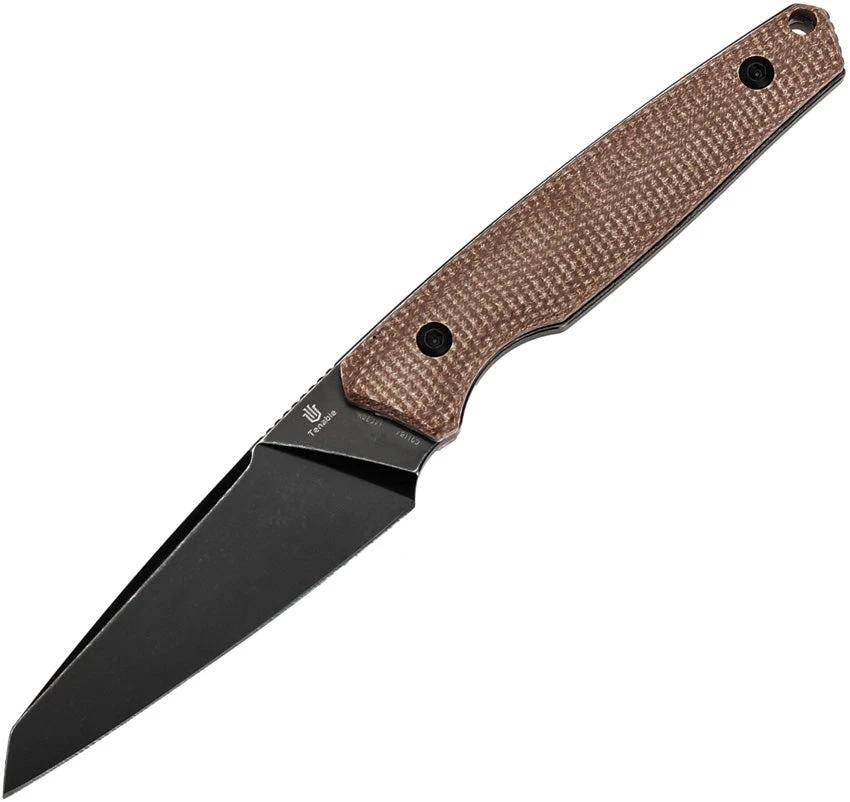 Tenable Knives Parr Fixed Blade Brn Micarta G011B4 by Tenable Knives