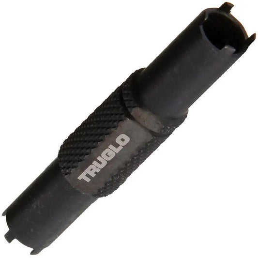 TRUGLO Univ AR-15 Front Sight Tool - Diamond Knurled Grip, CNC Machined Hardened Steel, Black Oxide Finish by TRUGLO