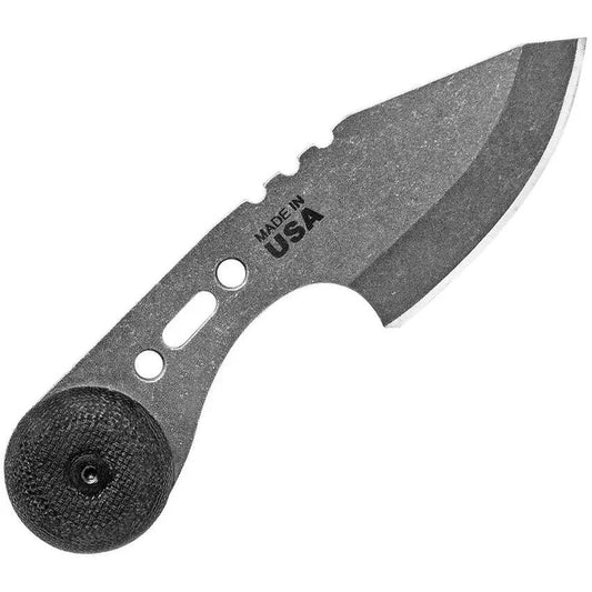 TOPS 3 Bros Neck Knife 3BR-01 Hunters Point Full Tang 4.25in For Outdoorsmen Micarta Handle Kydex Sheath by Black Country Outdoor