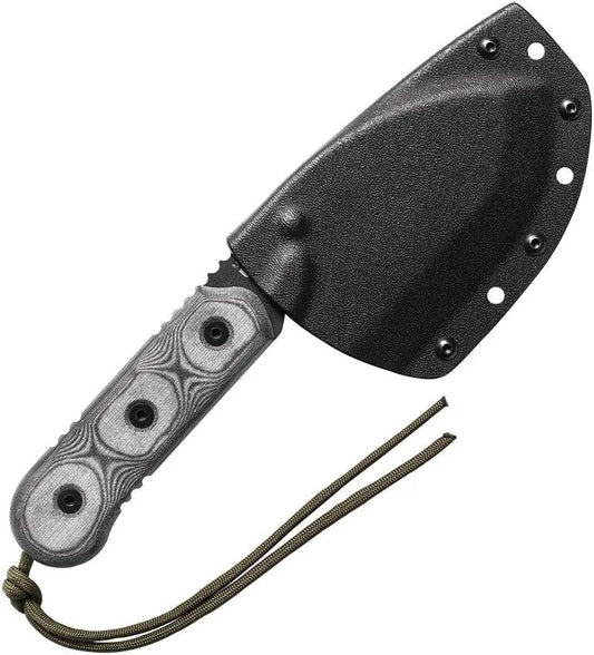 TOPS American Trail Master Knife For Outdoorsmen 9 Inch Full Tang 1095 Steel Traction Blade Micarta by Black Country Outdoor
