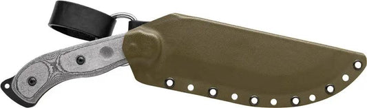 TOPS Bushcrafter BKUK01 1095 High Carbon Steel Kukuri Knife With Rugged Full Tang And MOLLE Sheath For Survivalists by Black Country Outdoor