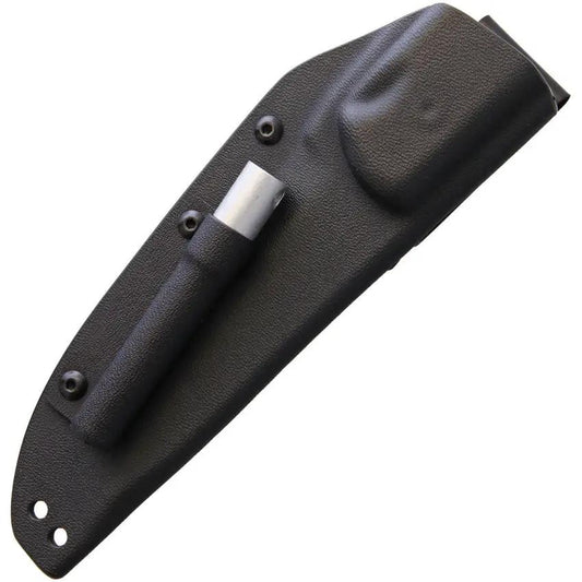 TOPS BOB Hunter Rocky Mountain Survival Knife 1095HC Full Tang Scandi Grind Ferro Rod Scraper by Black Country Outdoor