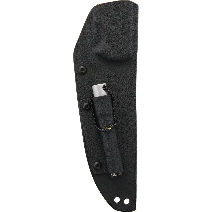 TOPS BOB Hunter Fixed Blade Knife Red And Black G10 1095 High Carbon 9.75in With Coating For Bushcraft Enthusiasts by Black Country Outdoor