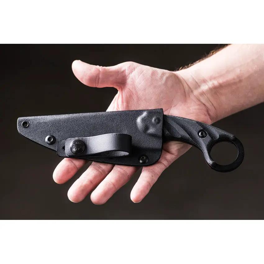 TOPS CUT Combat Utility Tool CUT-40-A Tactical Fixed Blade Knife - 4.25 Inch 1095HC Full Tang for Outdoorsmen by TOPS