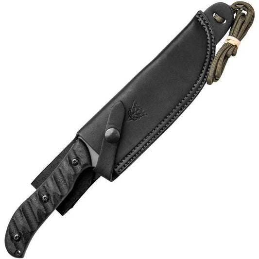 TOPS Silent Hero HERO-03C - Full Tang 1095HC Camouflage Blade for Survivalists Pro by TOPS