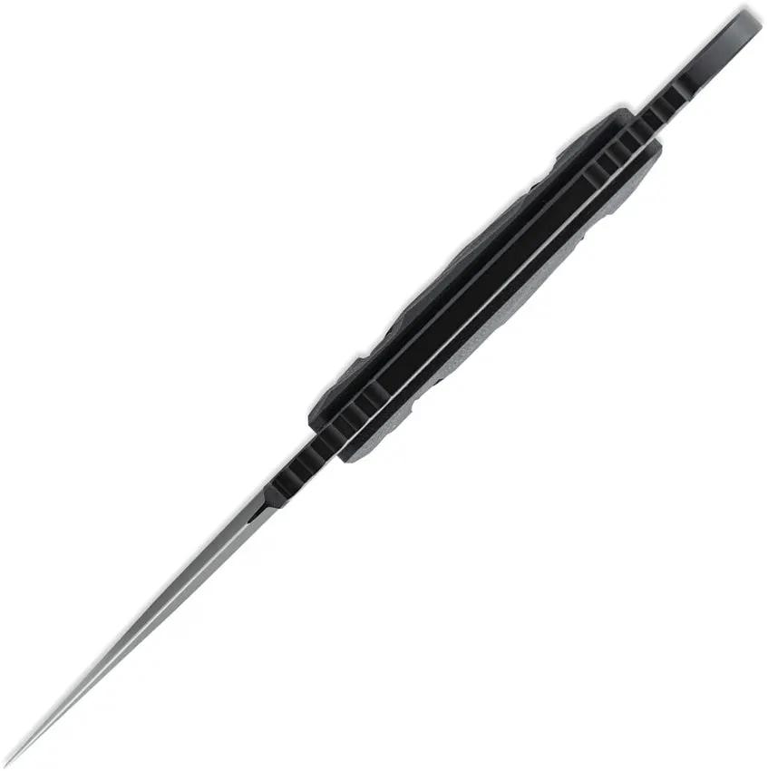 Toor Jank Shank Pikal Shadow Black - 7 Inch Fixed Blade With Black Oxide CPM-154 Tanto And G10 Handle by Toor