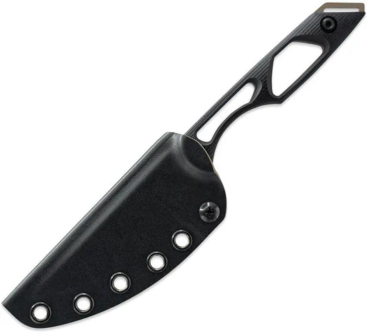 Toor Willow Fixed Blade Canyon Drab - CPM-154 Steel, Full Tang, Black G10 Handle by Toor
