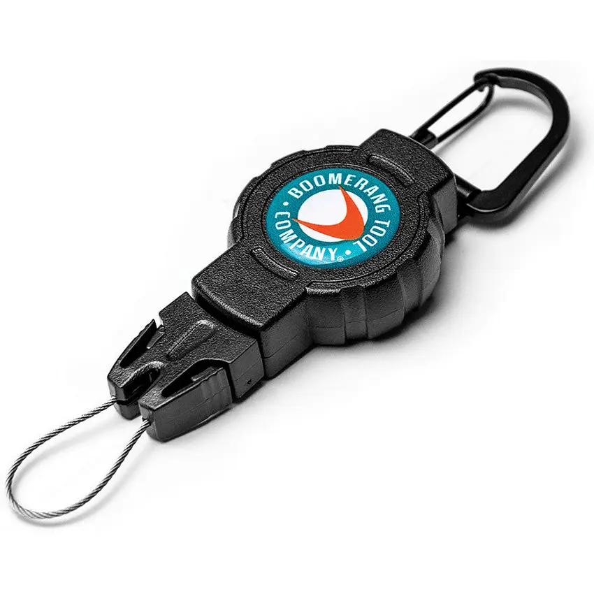 Boomerang Tool Retractable Gear Tether 24In Kevlar Cord Quick Disconnect Polycarbonate Case For Outdoor Enthusiasts by Boomerang Tool