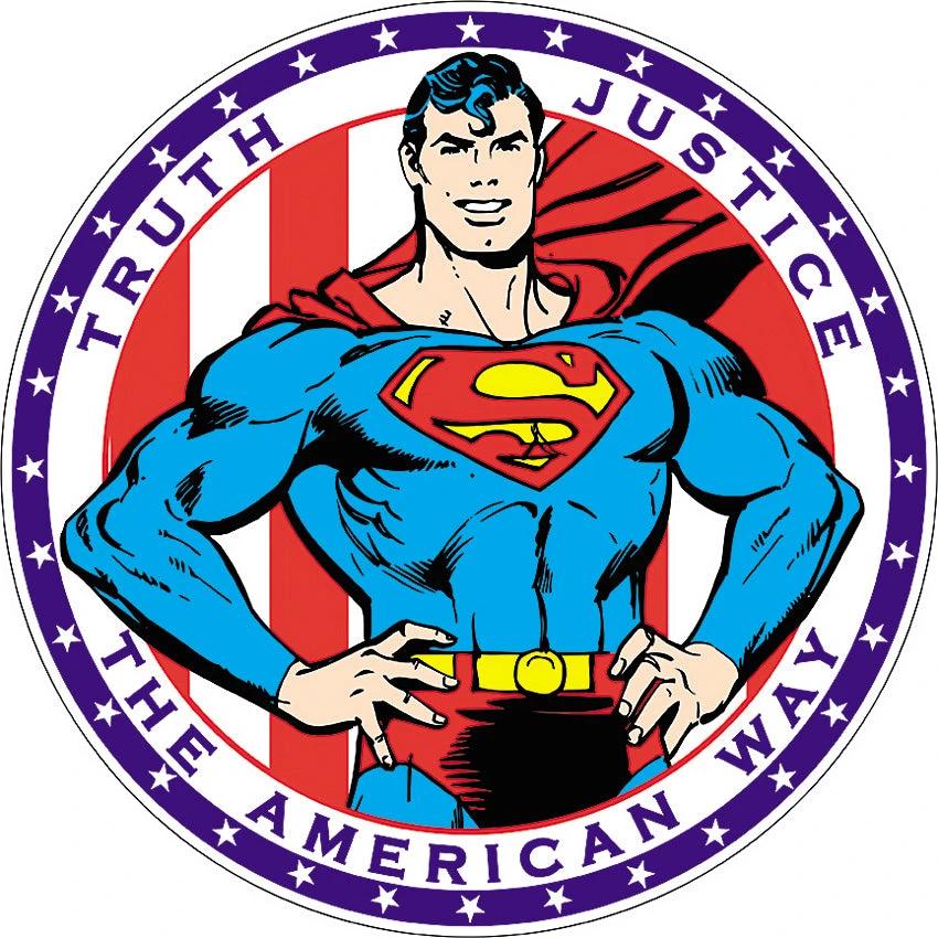 Tin Signs Superman American Way 2335 by Tin Signs