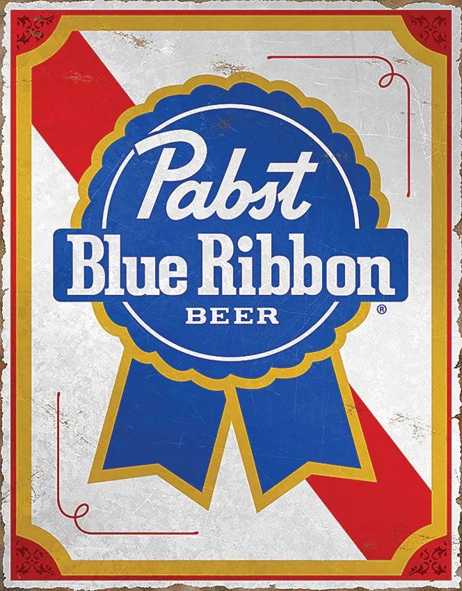 Tin Signs Pabst Blue Ribbon 2481 by Tin Signs