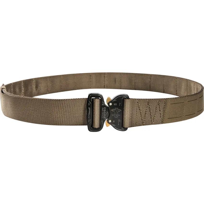 Tasmanian Tiger Modular Belt X Large Coyote For Tactical Duty And Outdoor Professionals With Secure Cobra Buckle by Tasmanian Tiger