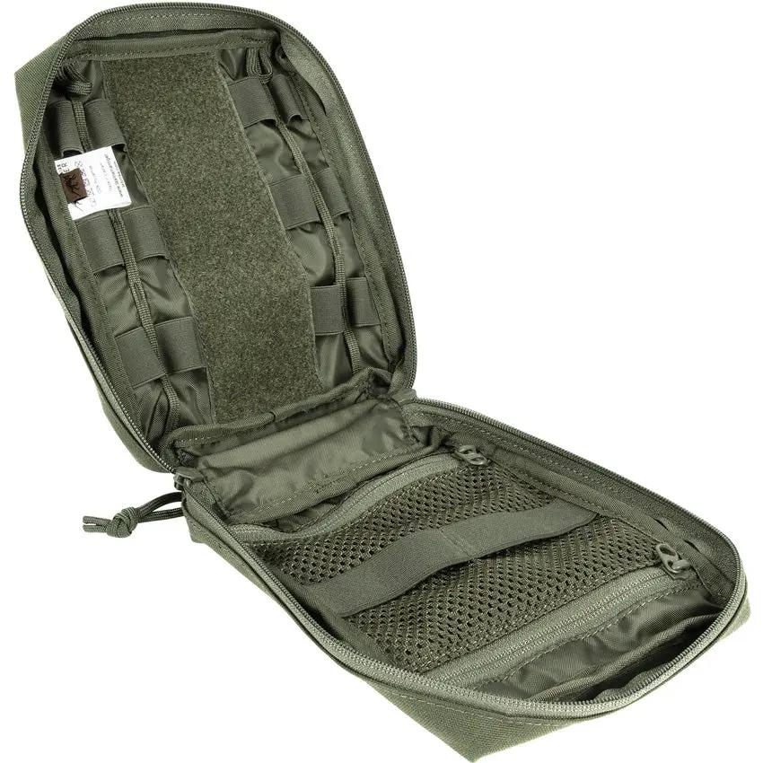 Tasmanian Tiger TAC Pouch 6.1 OD MOLLE Utility Organizer With Wide Zip Opening For Tactical Operators by Tasmanian Tiger