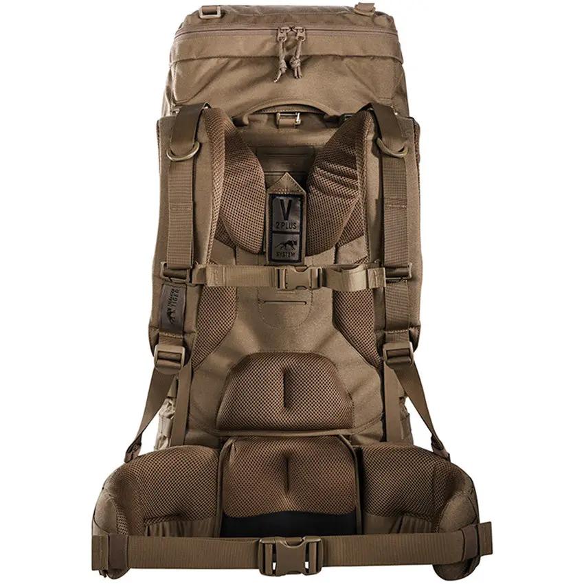 Tasmanian Tiger Base Pack Expandable 52 To 65L Coyote Expedition Backpack With V2 Plus Carry System For Hikers by Tasmanian Tiger