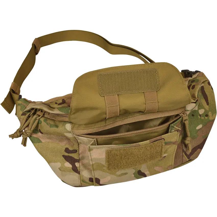 Tasmanian Tiger Modular Hip Bag II Multicam 5L Tactical Utility with Safety Buckle and Removable Belt Armor Plate Ready by Tasmanian Tiger