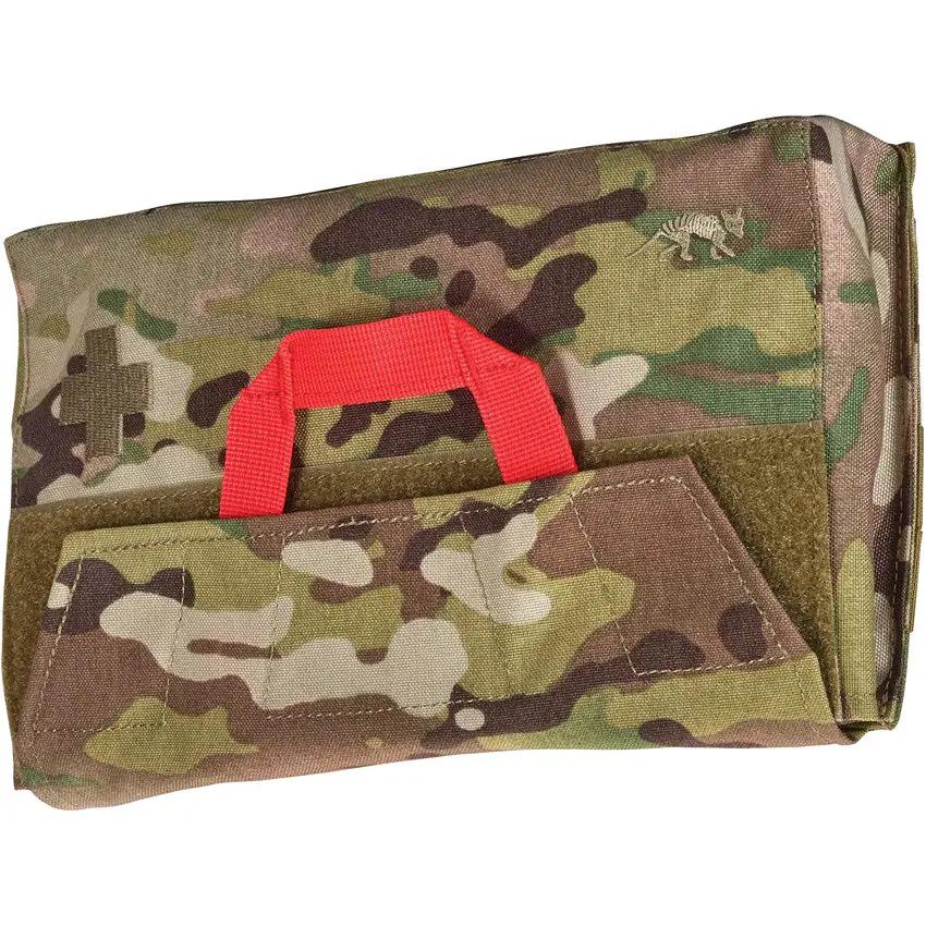 Tasmanian Tiger IFAK Pouch Multicam First Aid Tactical Medical Kit MOLLE 9x6x2 Cordura 500D Open Panel by Tasmanian Tiger