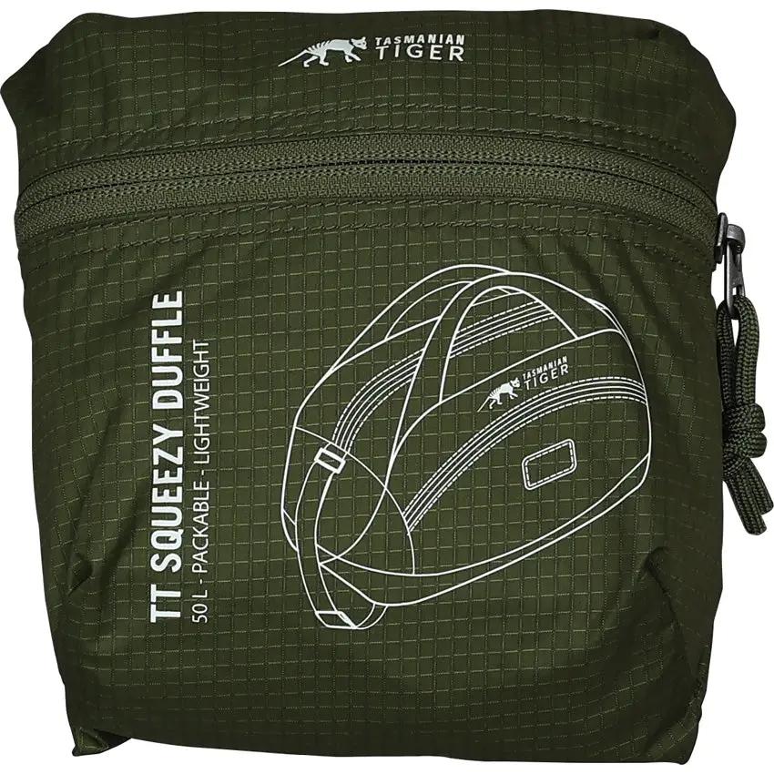 Tasmanian Tiger Squeezy Duffle Front Zip Durable Outdoor by Tasmanian Tiger
