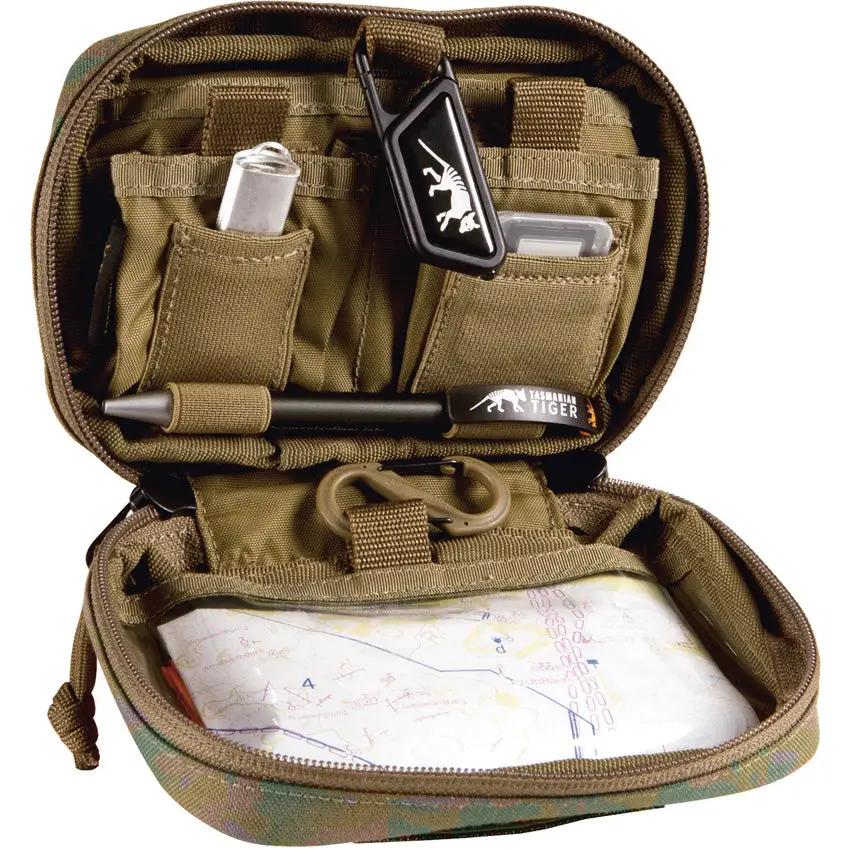 Tasmanian Tiger Admin Pouch Multicam TT7833394 Slim Rugged Organizer For Field Professionals by Tasmanian Tiger