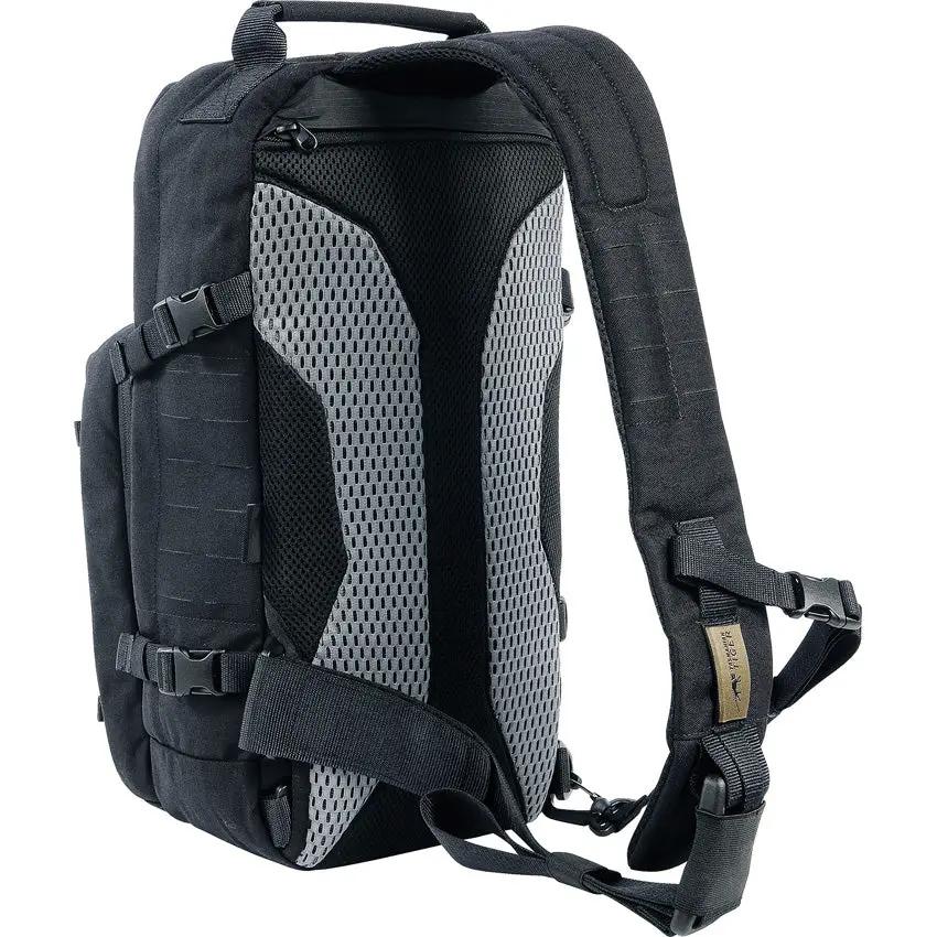 Tasmanian Tiger Tac Sling Pack 12 Black 12L Hydration Compatible Durable Gun Compartment For Tactical Operators by Tasmanian Tiger