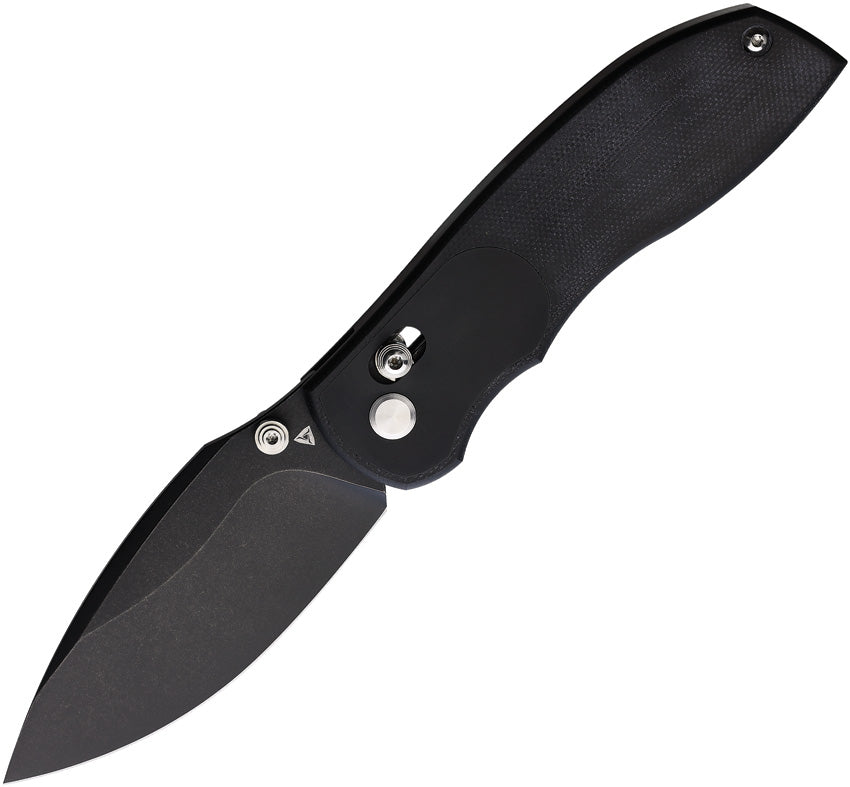 Tuya Knife Big Belly Crossbar Lock Black T1714-A by Tuya Knife