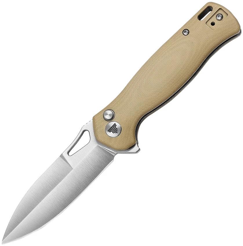 TRIVISA Crateris-03 Button Lock Tan TY16-G-14 by TRIVISA