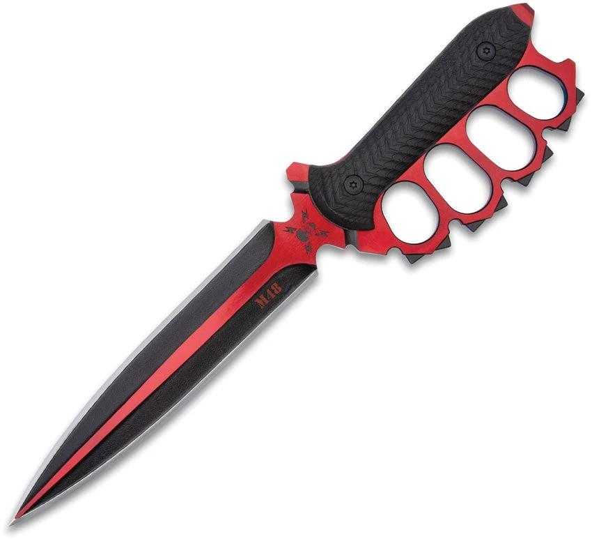 United Cutlery M48 Liberator Trench Knife Red UC3381RD by United Cutlery