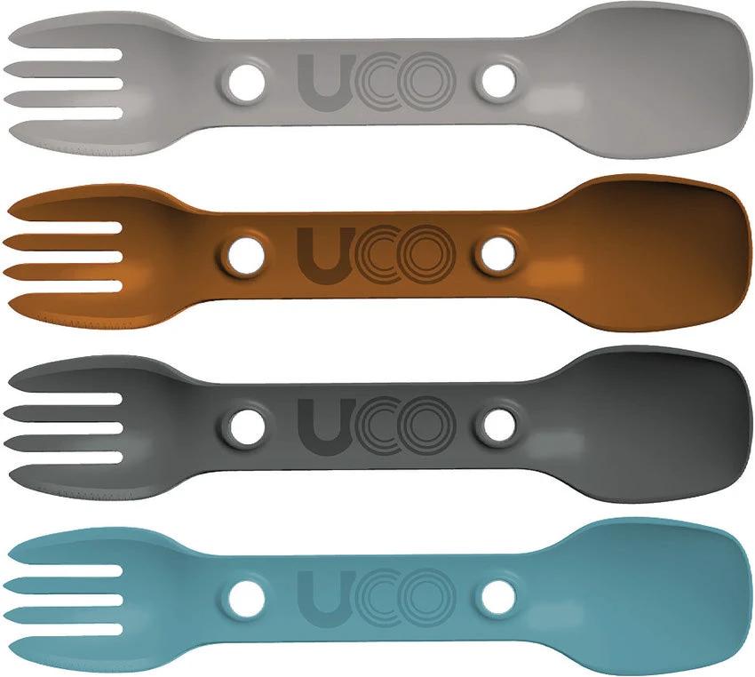 UCO Four Pack Utility Spork Ventur F-SP-UT-4PK ELEVATED by UCO