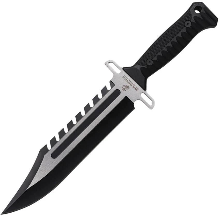 USMC Bowie Black M-FIX3008BK by USMC