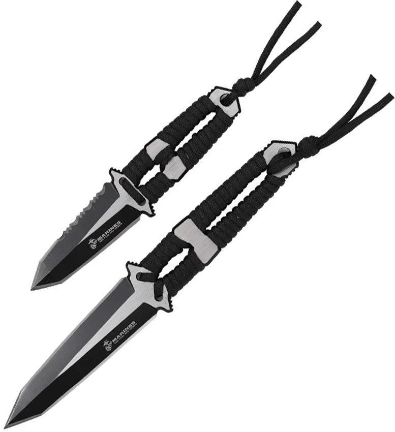 USMC Fixed Blade Set M-SET3001BK by USMC