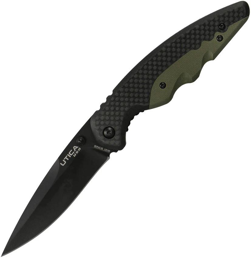 Utica Smoky Canyon V Linerlock 91-1603CP by Utica