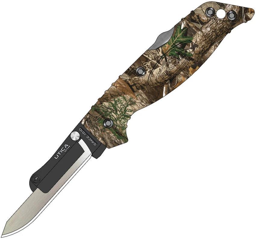 Utica Deer Razor Lockback 91-RT550CP by Utica