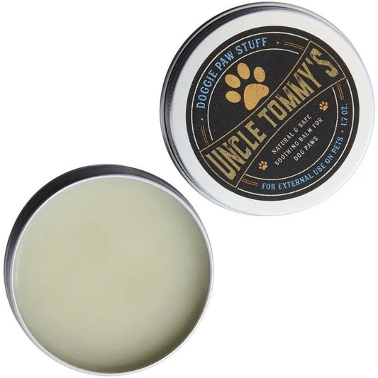 Uncle Tommy's Stuff Doggie Paw Stuff - Veterinarian Recommended Paw Balm For Dry Cracked Paws And Skin by Uncle Tommy's Stuff