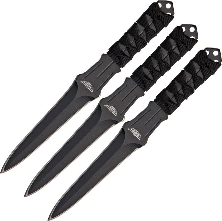 Uzi Three Piece Throwing Set UZK-TRW-003 by Uzi