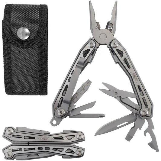 Uzi Multi Tool UZI-PTL-1 - 14 In 1 Stainless Steel Pliers And EDC With Safety Lock by Uzi