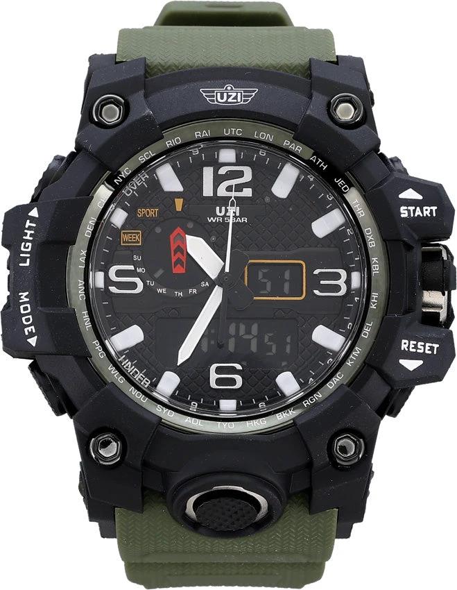 UZI Shock Watch OD UZI-W-1545-G by UZI