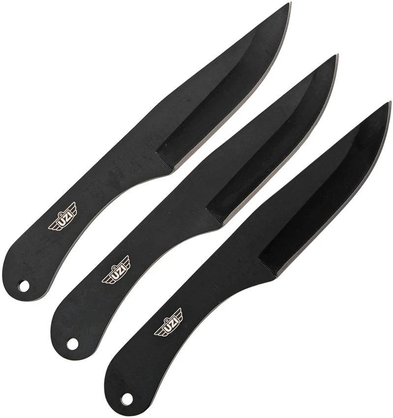 Uzi Three Piece Throwing Knife Set UZK-TRW-004 by Uzi