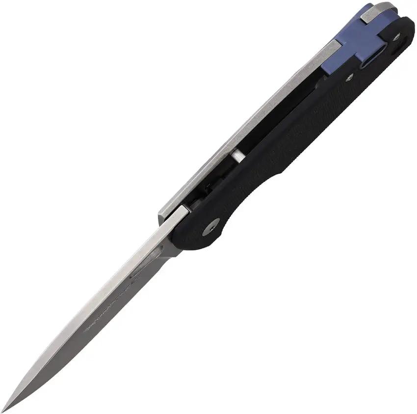 Viper Kyomi Framelock Knife - Premium CPM 20CV Blade, One Hand Deployment, Black G10 Handle EDC by Viper