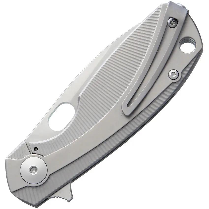 Viper Lille Framelock Knife - Titanium Handle With M390 Blade 2.5In Satin Finish For Everyday Carry by Viper