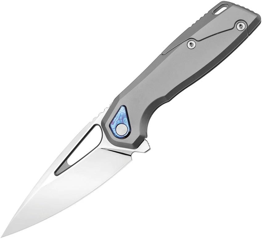 Vanguard StarRunner Framelock Mirror SUPER M POL. GRAY by Vanguard