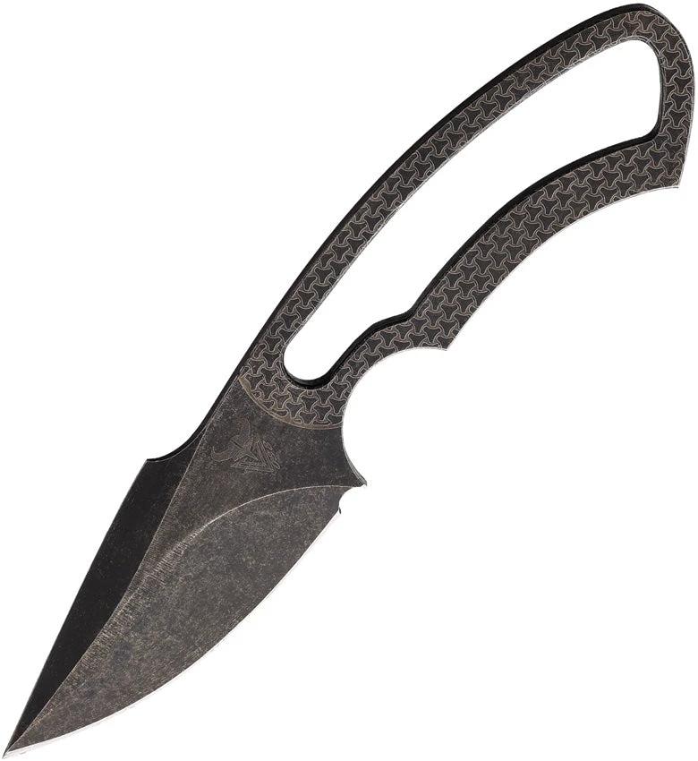 Valhalla Combat Tactical Alviss Fixed Blade Black ALVISS by Valhalla Combat Tactical