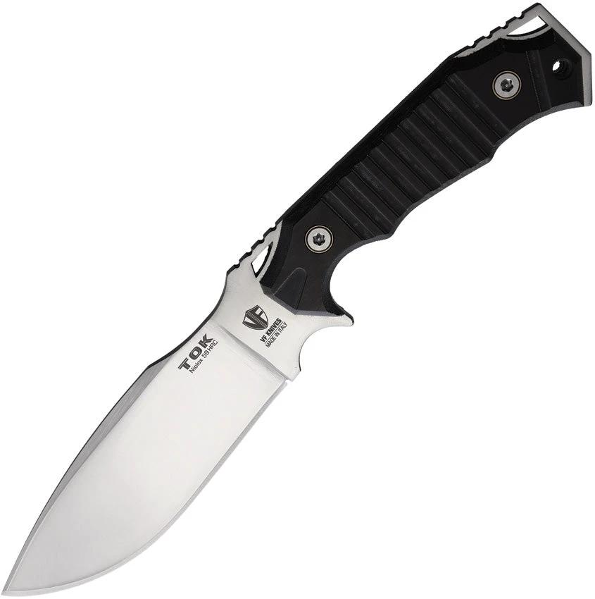 VF Knives TOK Fixed Blade Black Micarta 0990/102 by VF Knives