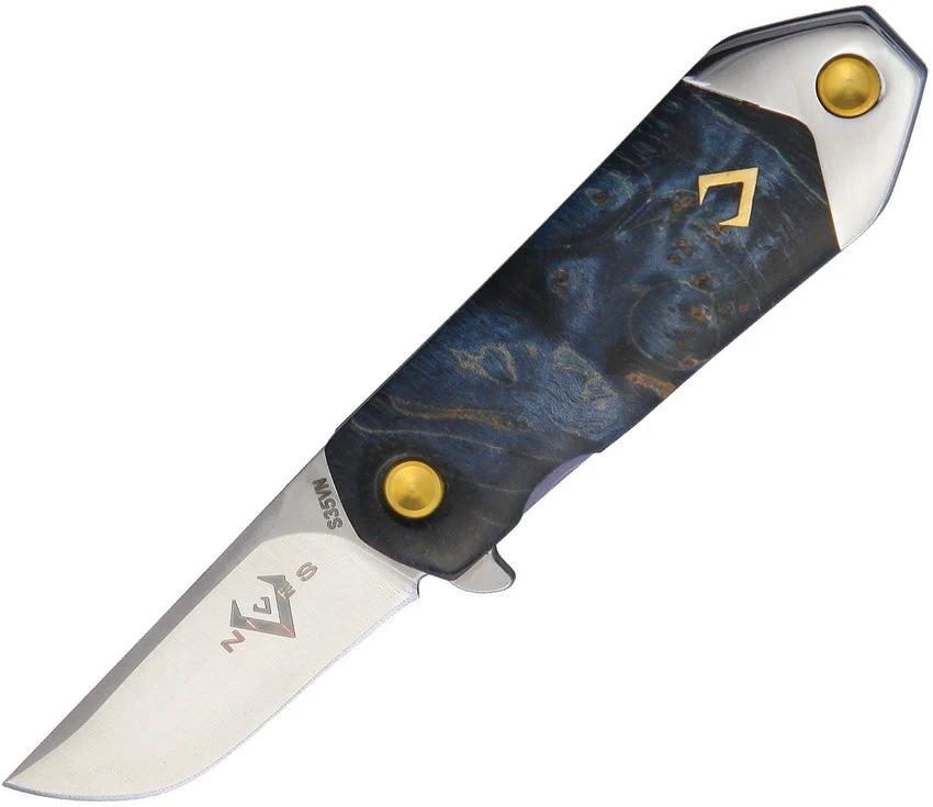 V NIVES KillaBite Framelock Blue V22WPBL by V NIVES