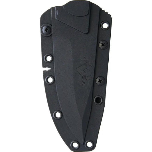 V NIVES Frontier Survivor VFB10GPBBK - Rugged 9.88in Survival Knife With D2 Blade Full Tang And Kydex Sheath by V NIVES