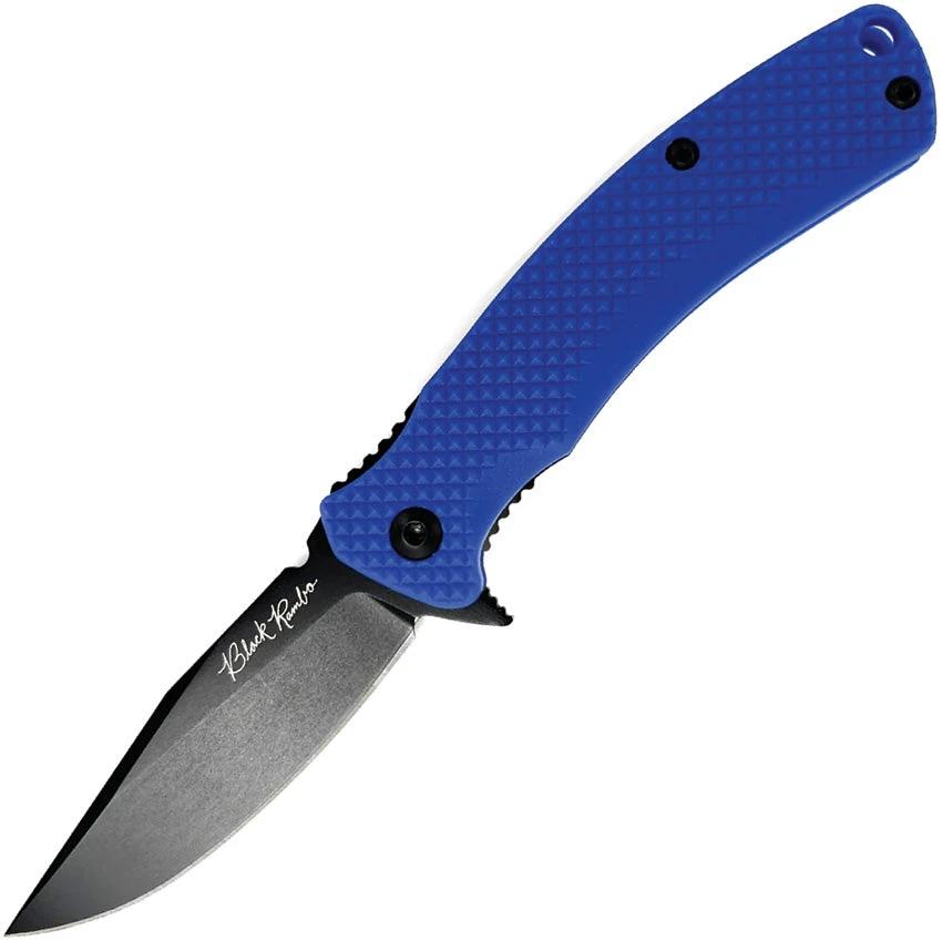 V NIVES Black Rambo Shorty Linerlock V33FRNPBBL by V NIVES