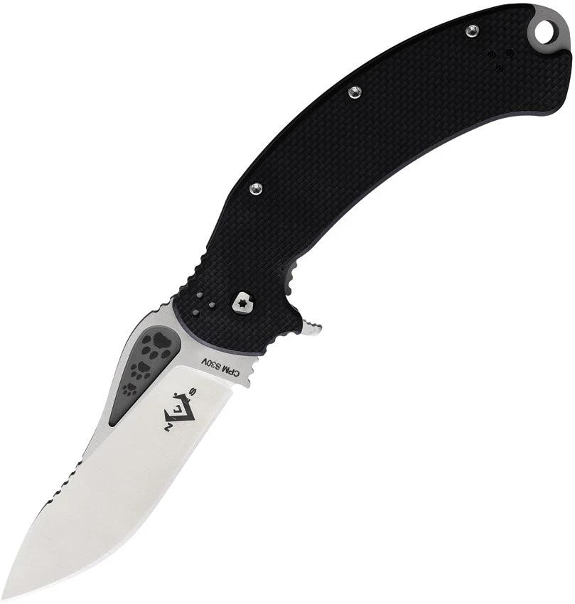 V NIVES ADAPPT Framelock Black V24TIGPBK by V NIVES