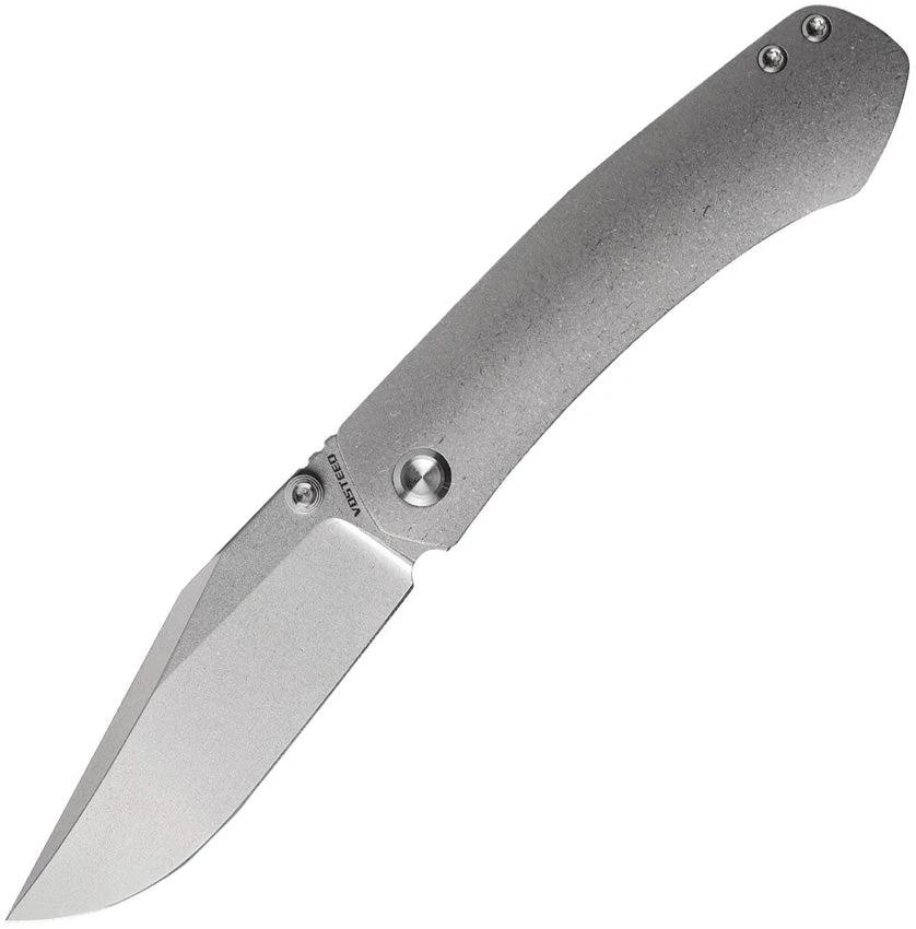 Vosteed Vallhund Framelock Gray Ti A2101 by Vosteed